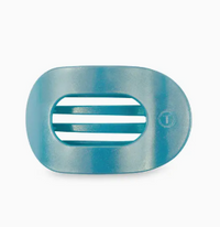 TELETIES Round Flat Hair Clip Small