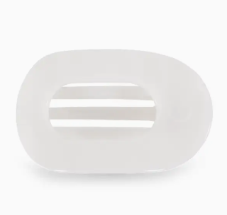 TELETIES Round Flat Hair Clip Small