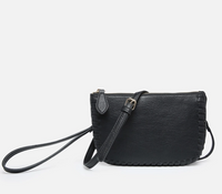 Bonnie Dual Compartment Whipstitch Crossbody