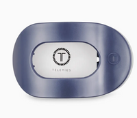 TELETIES Round Flat Hair Clip Medium