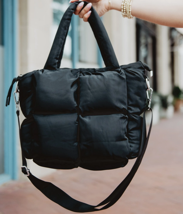 Mini Puffer Tote Bag