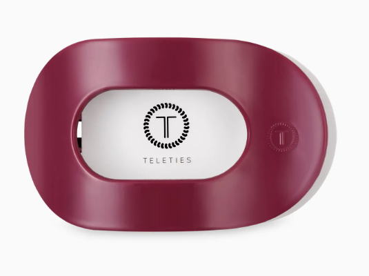 TELETIES Round Flat Hair Clip Large