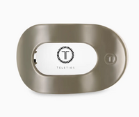 TELETIES Round Flat Hair Clip Medium