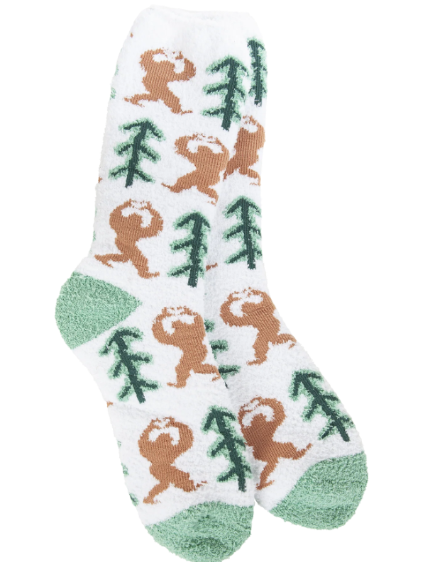 Cozy Crew Sock Sasquatch