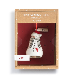 Red Heart Mini Bell Ornament