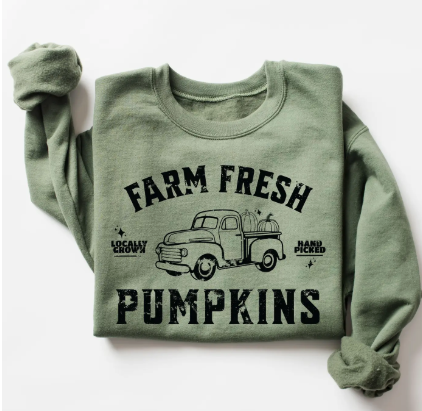 Farm Fresh Pumpkins Sweatshirt