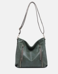 Mina Distressed Hobo Bag