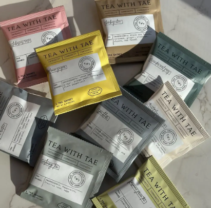 Tea With Tae Individual Wrapped Tea Bag