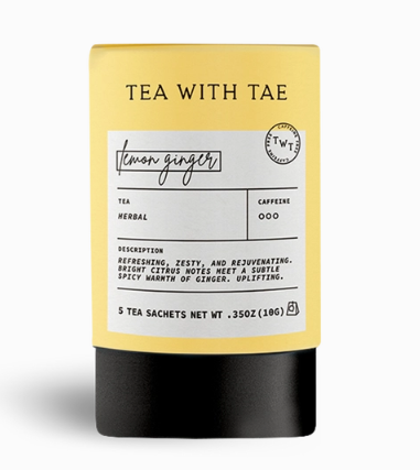 Tea With Tae Mini Tea Tube Gift (5 Tea Bags)