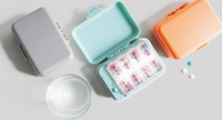 Wellness Keeper Light Up Pill And Vitamin Case