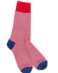 1902 Metro Stripe Crew Sock