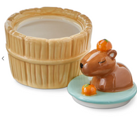 Capybara Lidded Trinket Box