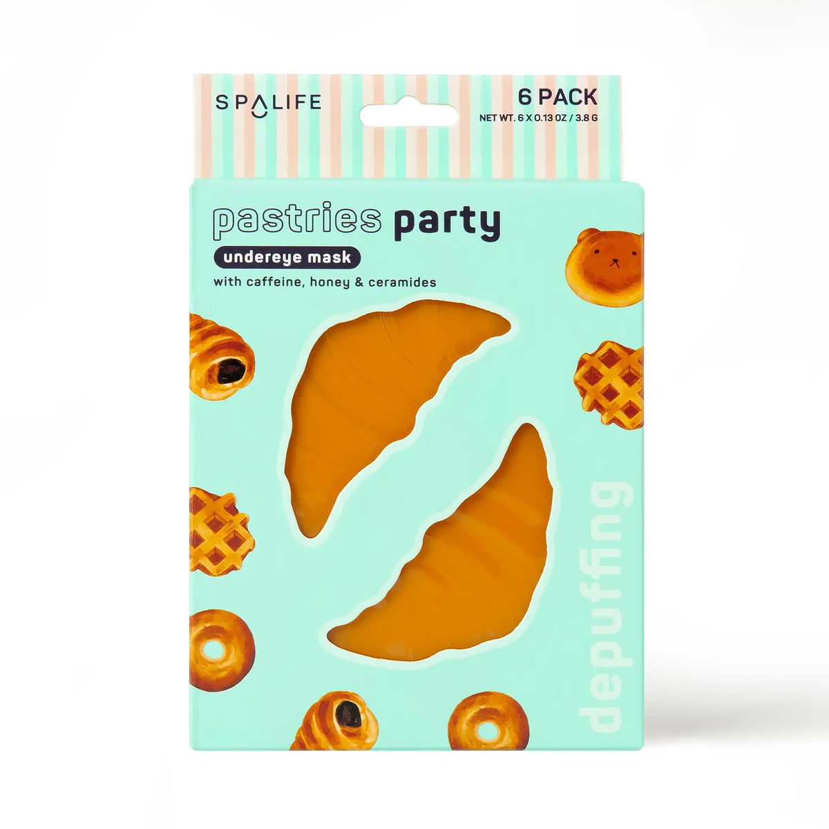 Pastries Party Depuffing Undereye Masks