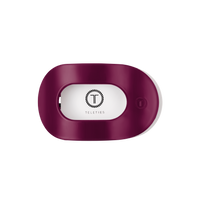 Mulberry | Medium | Flat Round Hair Clip