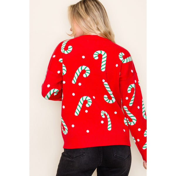 Christmas Candy Sweater