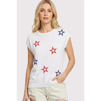 4TH of July Star Sweater