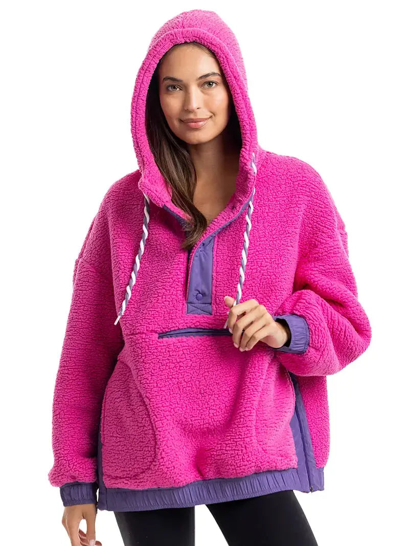 Two Toned Sherpa Fleece