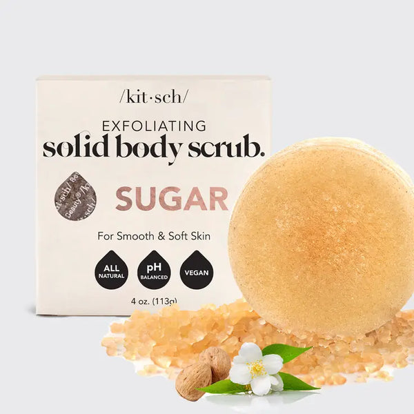KITSCH Sugar Exfoliating Body Scrub Bar