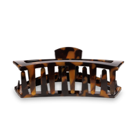 Open Hair Clip | Large |  Tortoise