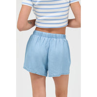Lyocell Drawstring Shorts