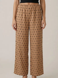 Polka Dot Elastic Pants