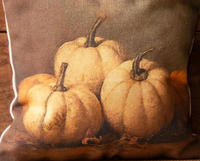 Mini Pillows-Pumpkin and Leaf Paintings