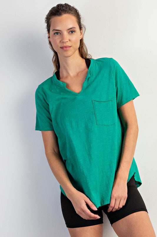 Short Sleeve Relaxed Top