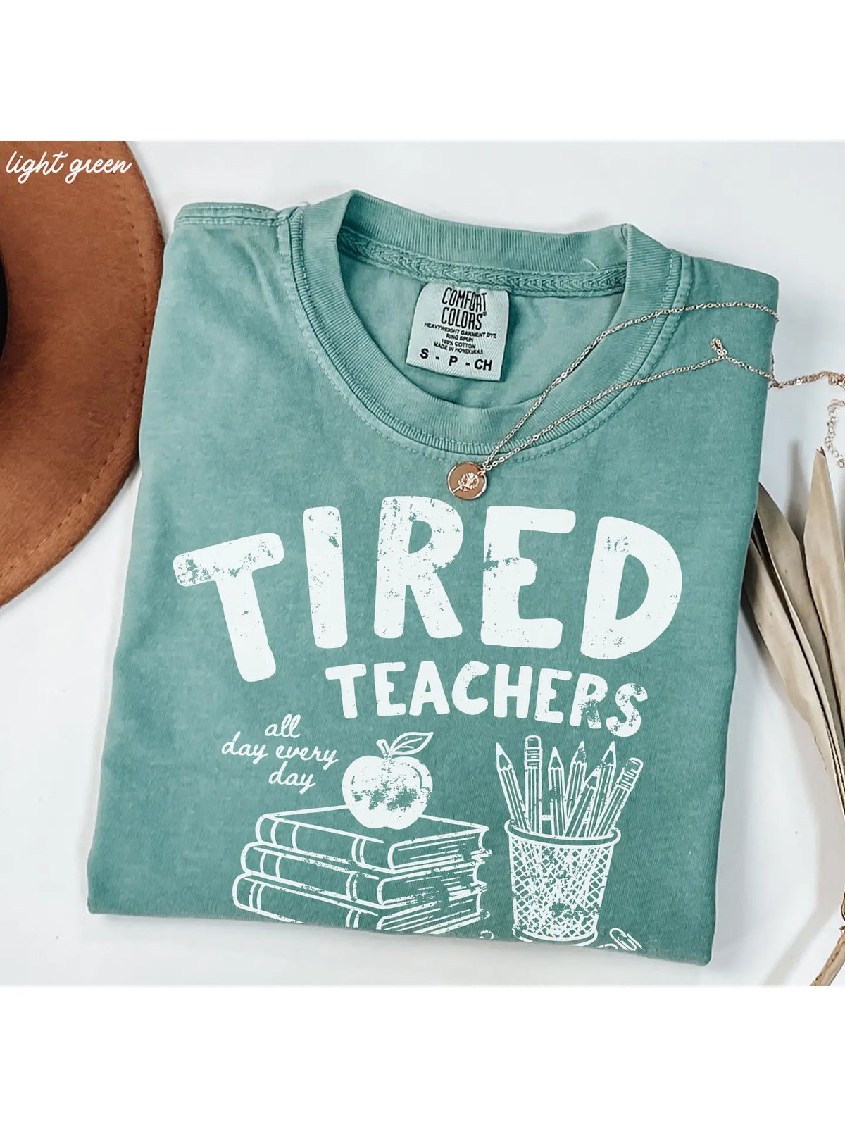 Tired Teacher Club Tee