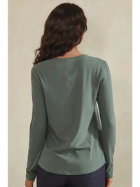 Pure Comfort Luxeair Ribbed Button Up Cardigan