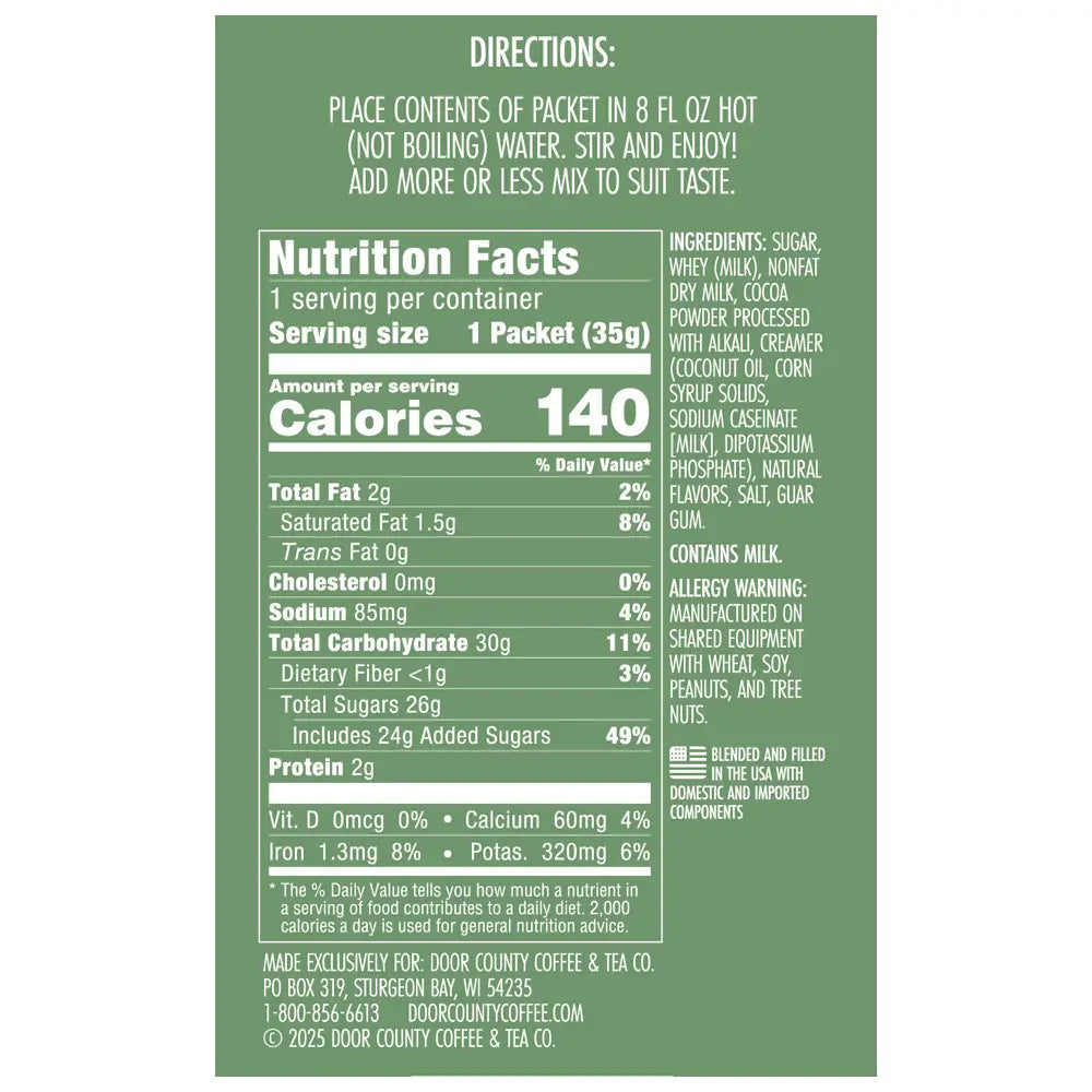 Door County Gourmet Hot Cocoa