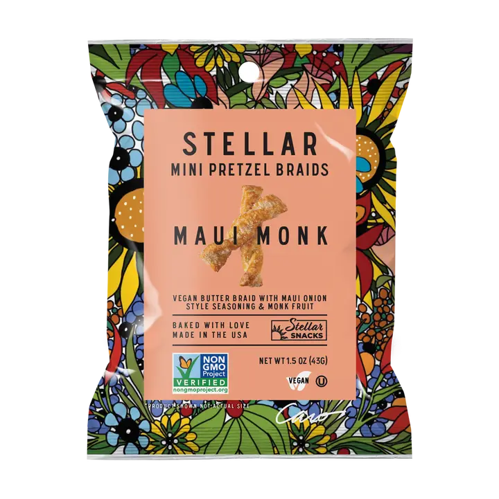 Stellar Pretzel Braids - Maui Monk - 1.5oz