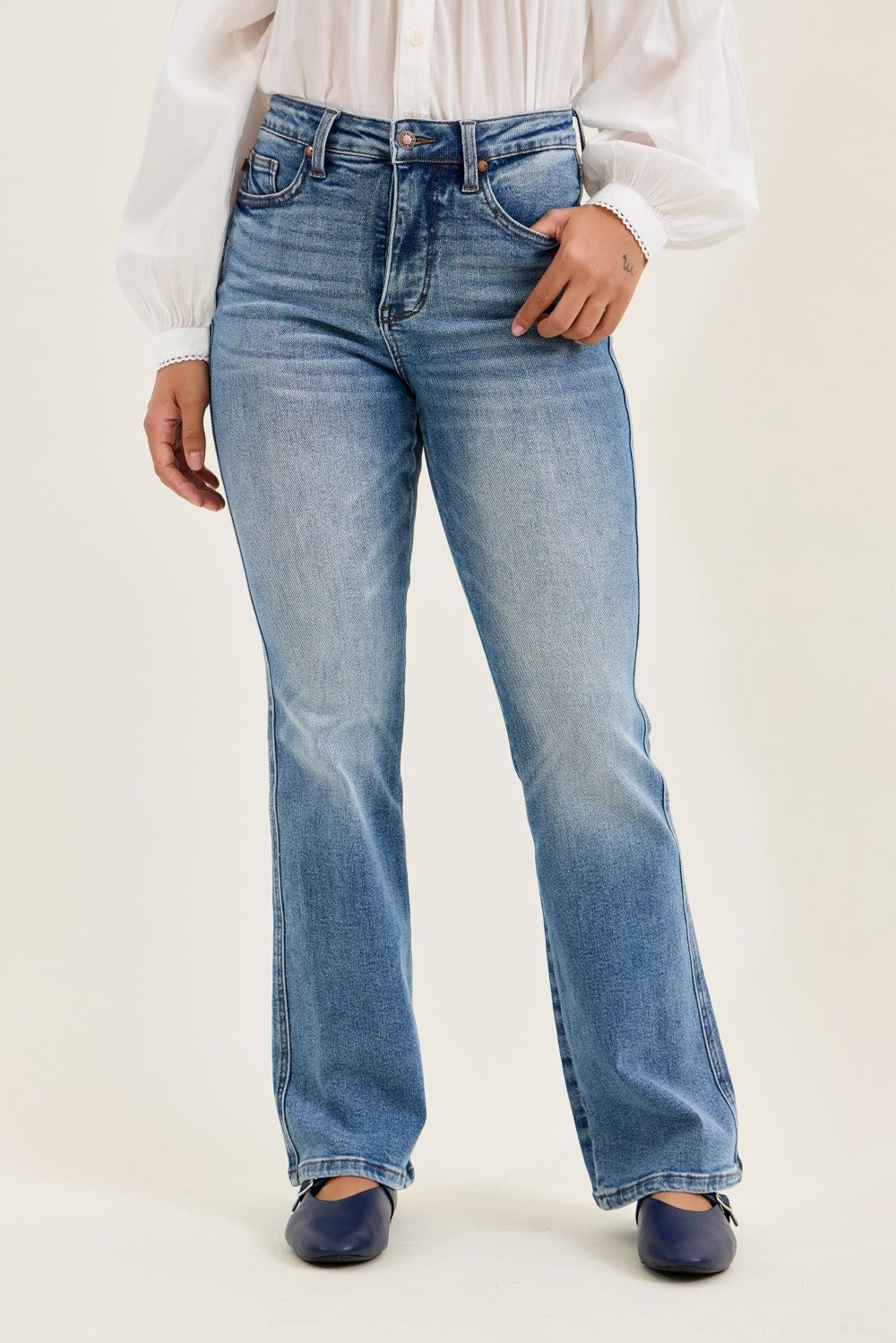 Judy Blue Classic Bootcut Short Jean