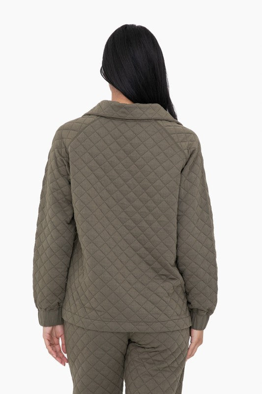 Cozy Quilted Pullover