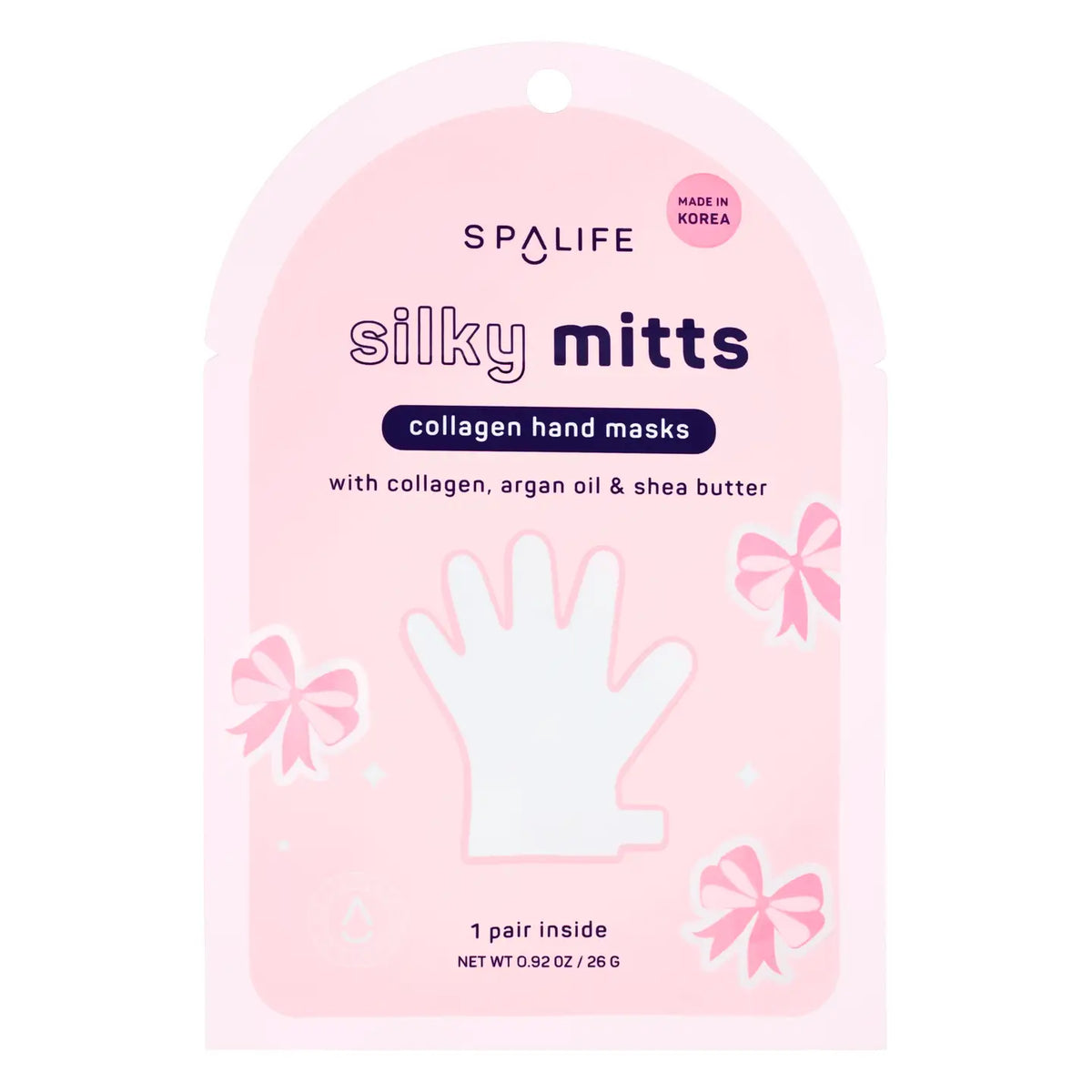 Holiday Silky Mitts Collagen Hand Gloves