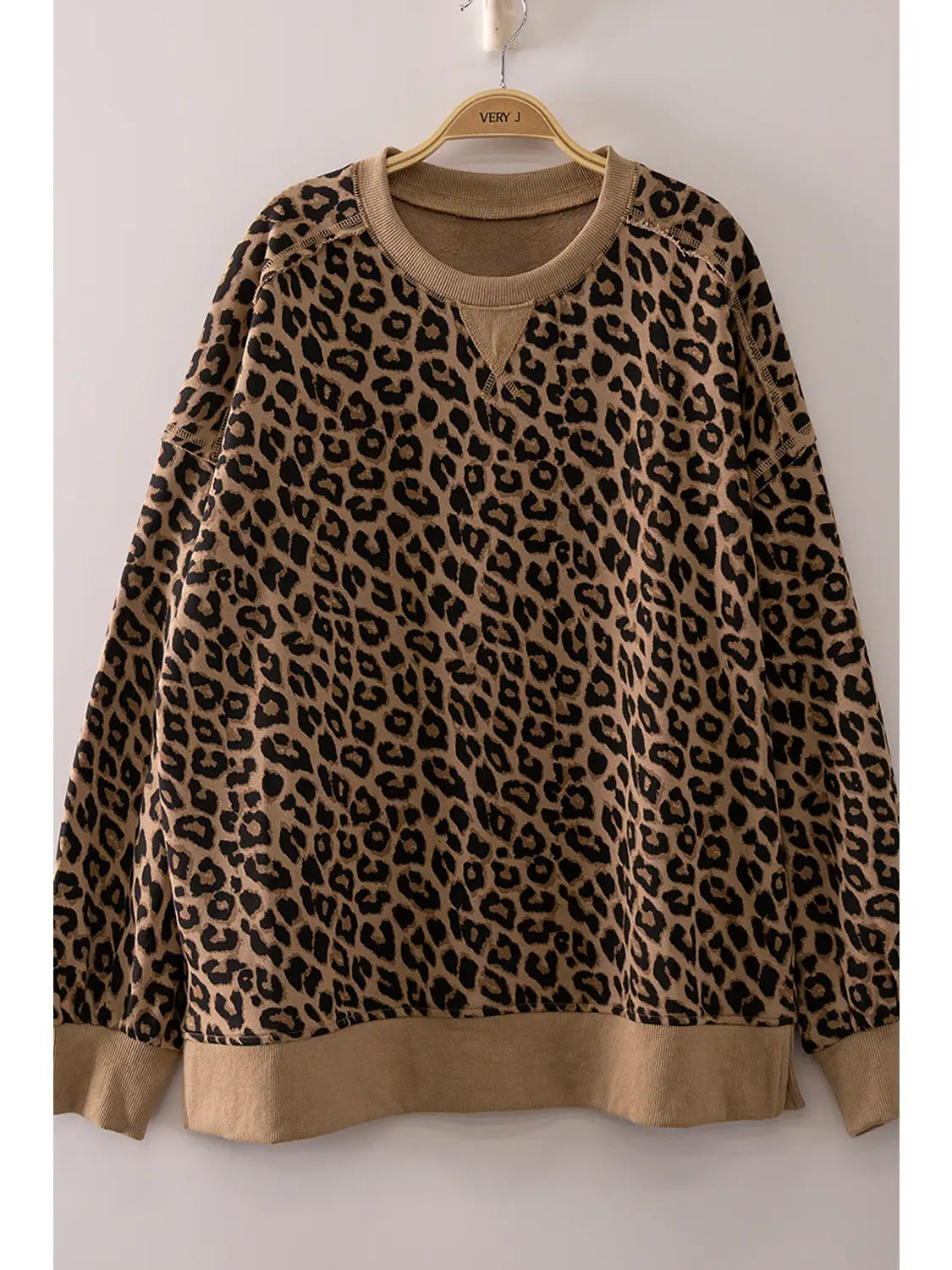 Printed Crew Neck Sweatshirt