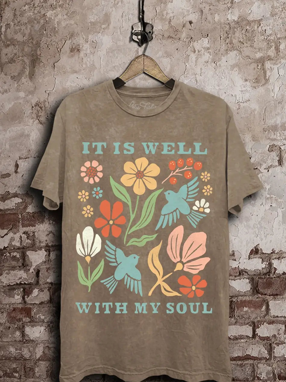 It Is Well with My Soul Graphic Top