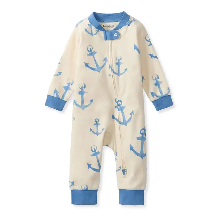 Burts Bees Anchors Organic Cotton Sleep & Play