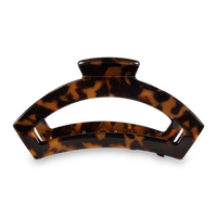 Open Hair Clip | Large |  Tortoise