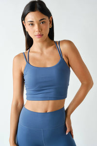 Venice Cloud Light Criss-Cross Sports Bra