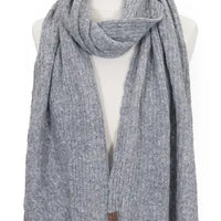 C.C Chain Link Cable Winter Scarf