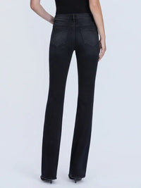 Lovervet By Vervet High Rise Full Length Black Bootcut Jeans
