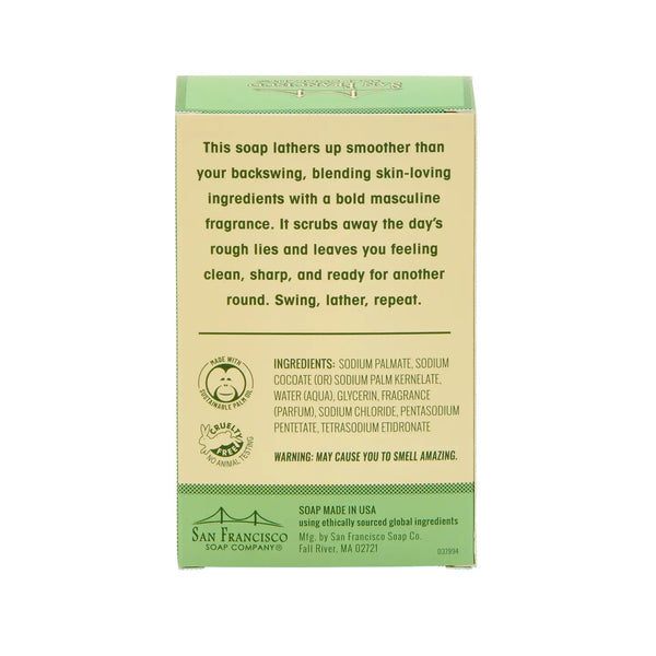 Men's "I'd Rather Be" Golfing Fresh Pinewood Soap
