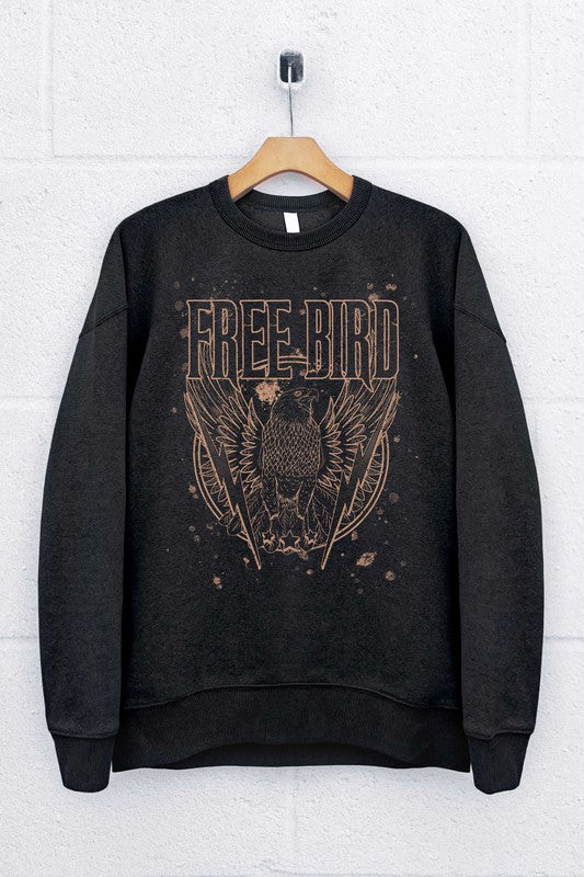 Free Bird Eagle Graphic Sweatshirt