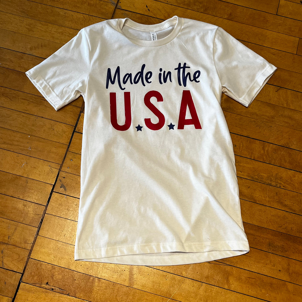 Short Sleeve Made In The USA T-Shirt