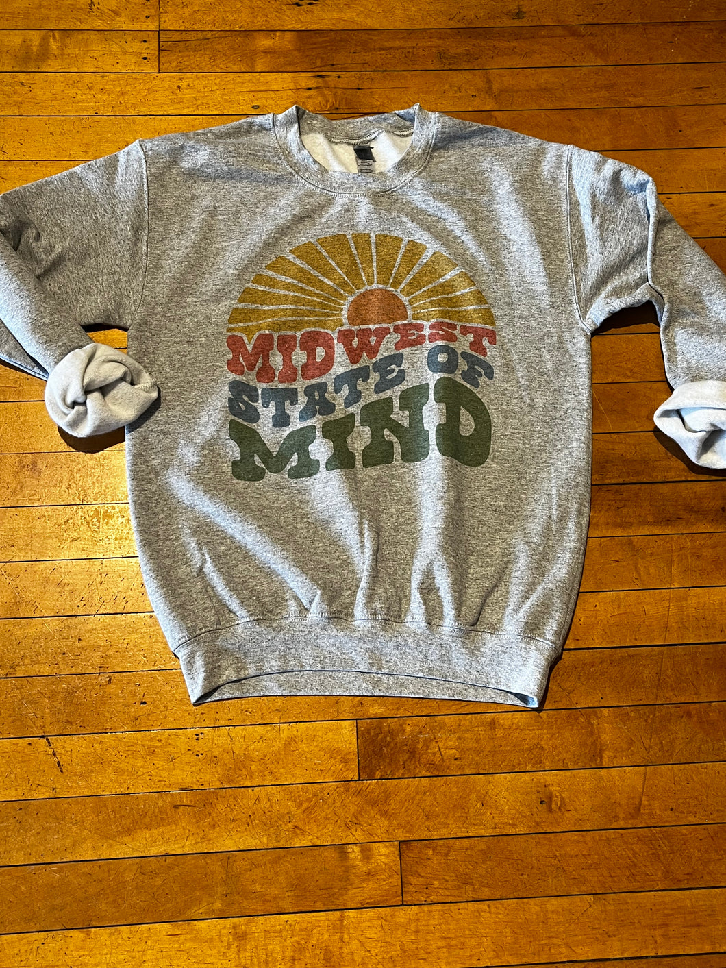Midwest State Of Mind Plus Sweatshirt