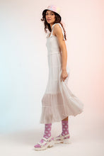 Load image into Gallery viewer, Shoulder Strap Smocked Midi Dress
