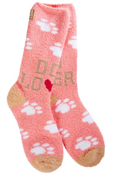 Soft Dog Lover Crew Socks