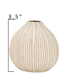 Stoneware Textured Vases