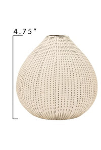 Stoneware Textured Vases