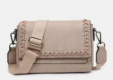 Load image into Gallery viewer, Francesca Whipstitch Flap Crossbody
